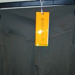 Pobodo Sleek Coffee Color Leggings